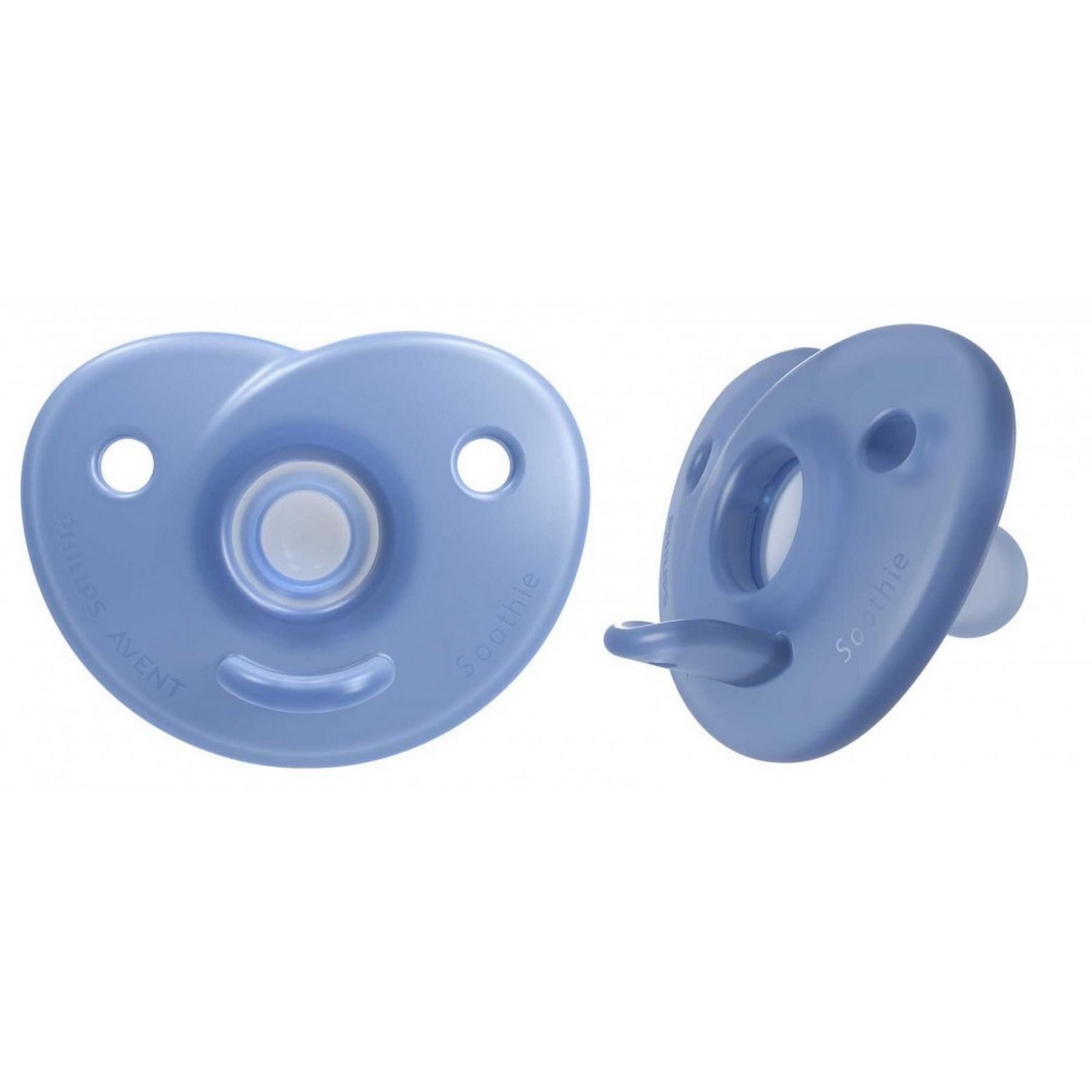 Philips Avent Soothie Silikon Emzik 0-6 Ay SCF099/21 Mavi