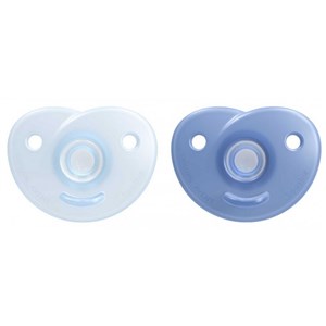Philips Avent Soothie Silikon Emzik 0-6 Ay SCF099/21 Mavi