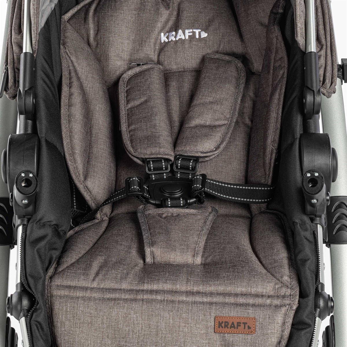 Kraft Sky Line Travel Sistem Bebek Arabası Açık Gri