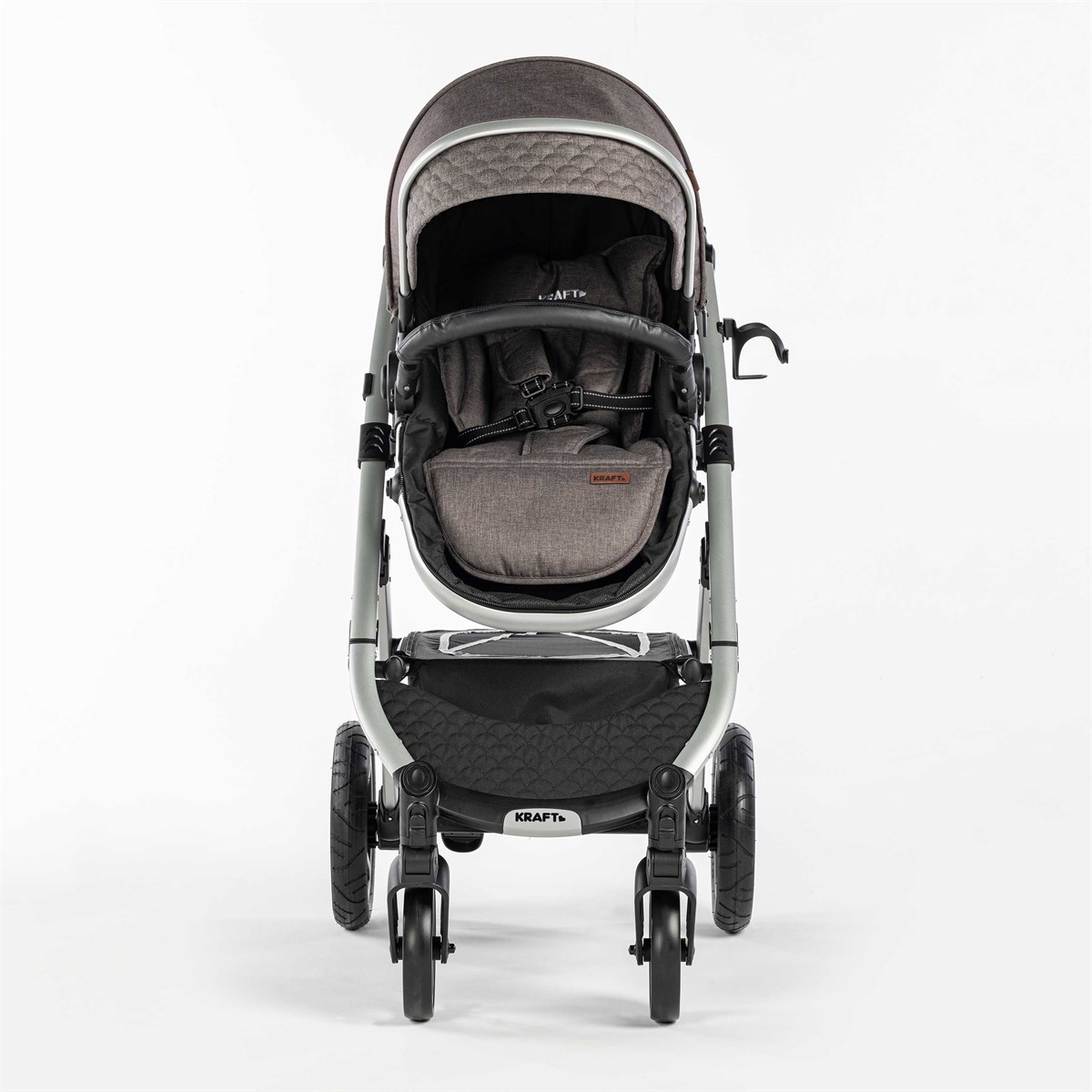 Kraft Sky Line Travel Sistem Bebek Arabası Dark Grey