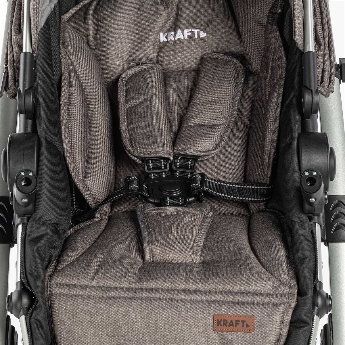 Kraft Sky Line Travel Sistem Bebek Arabası Dark Grey