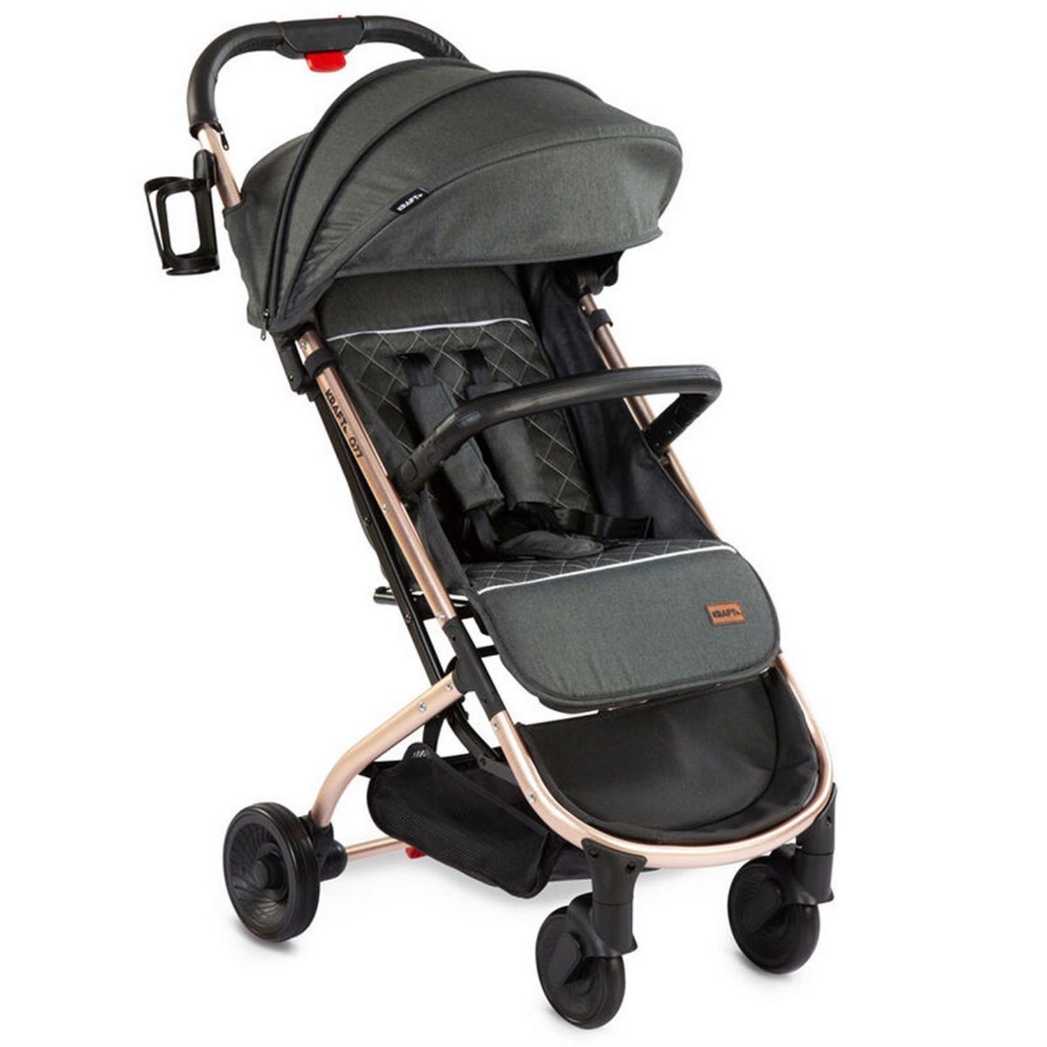 Kraft Q77 Bebek Arabası Dark Grey