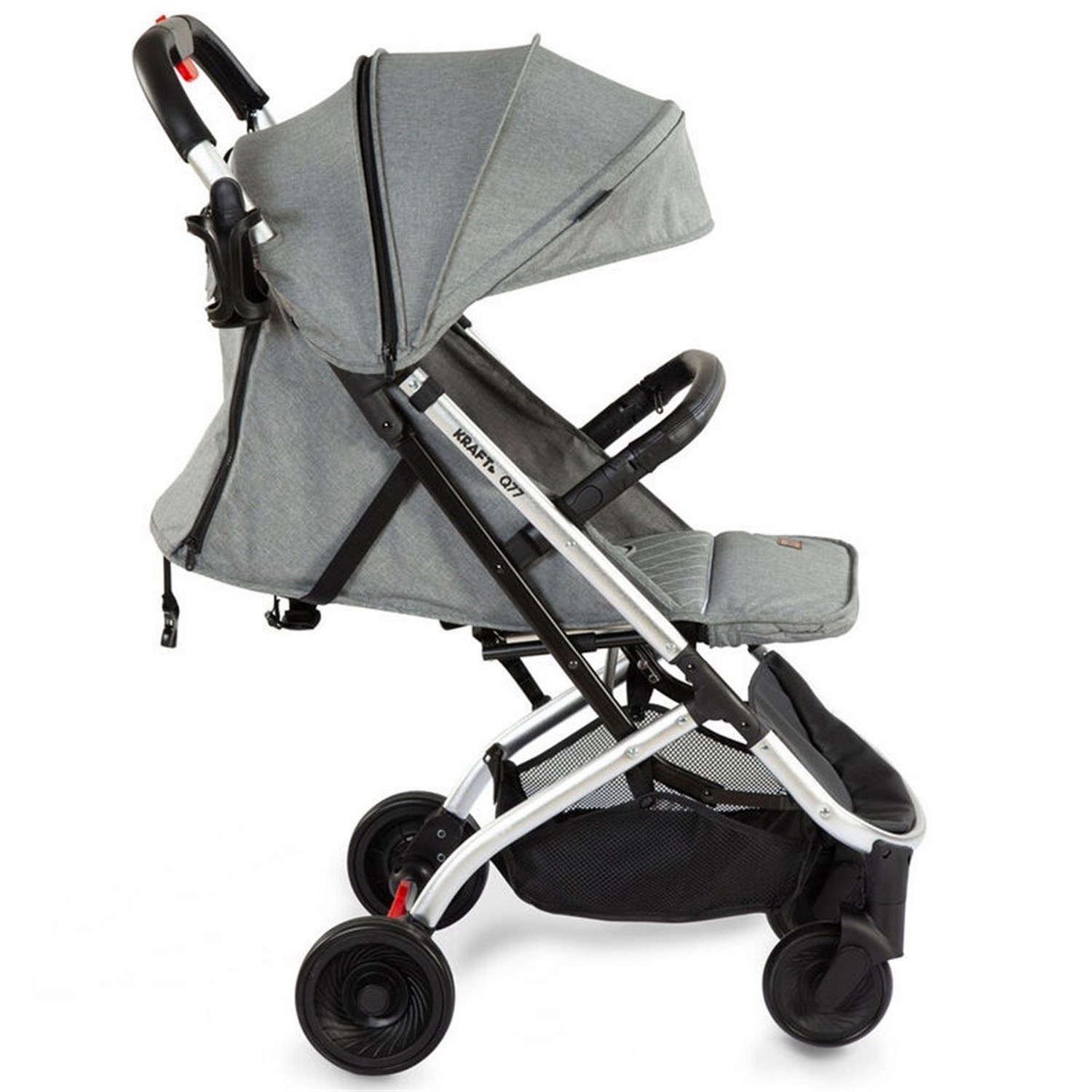 Kraft Q77 Bebek Arabası Light Grey