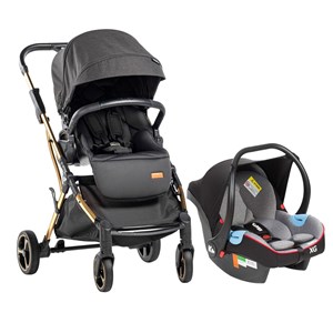 Kraft Time G Travel Bebek Arabası Black Red