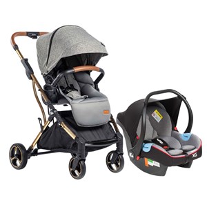 Kraft Time G Travel Bebek Arabası Grey Red