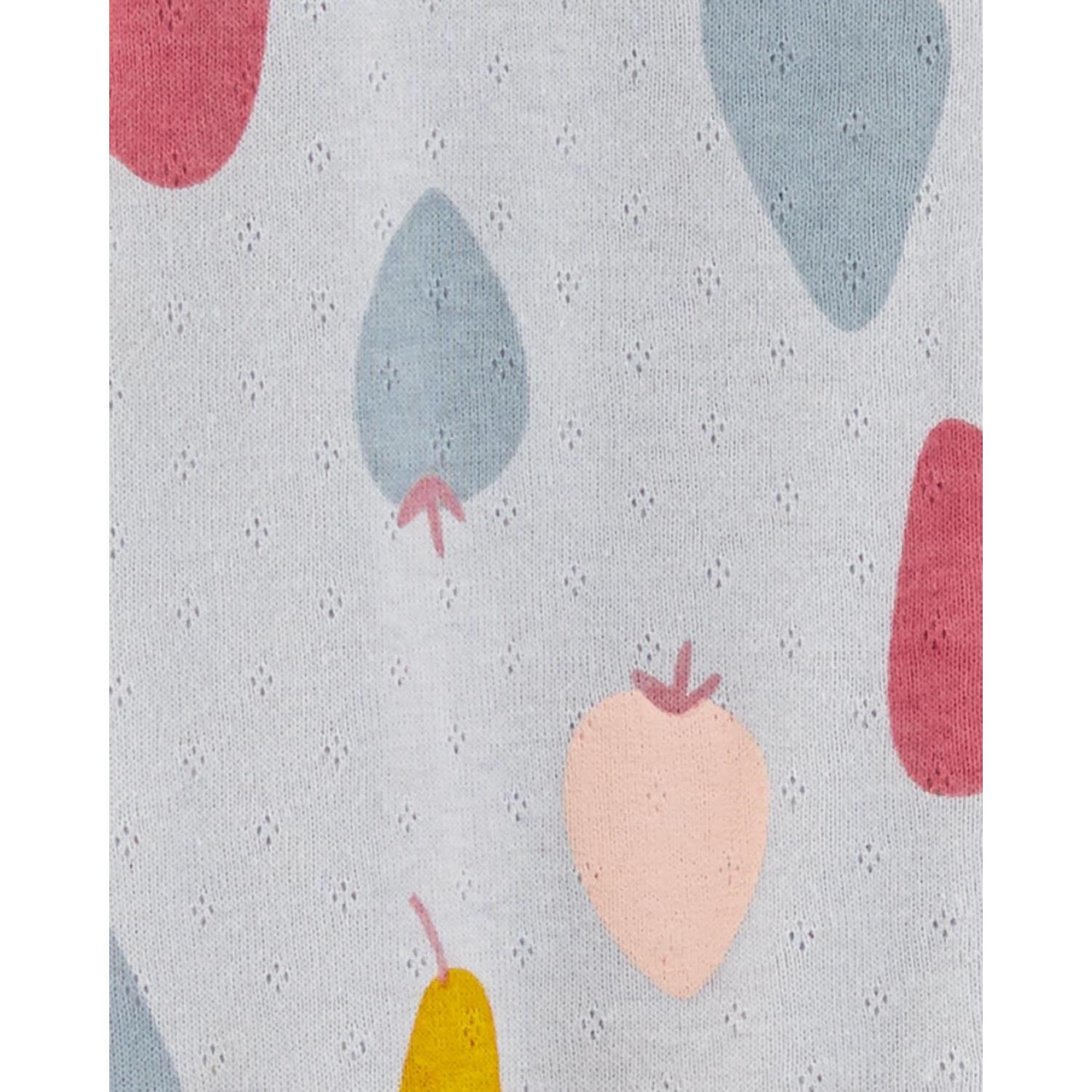 Carter's Kız Bebek Havlu Tulum 1M713010 Mavi