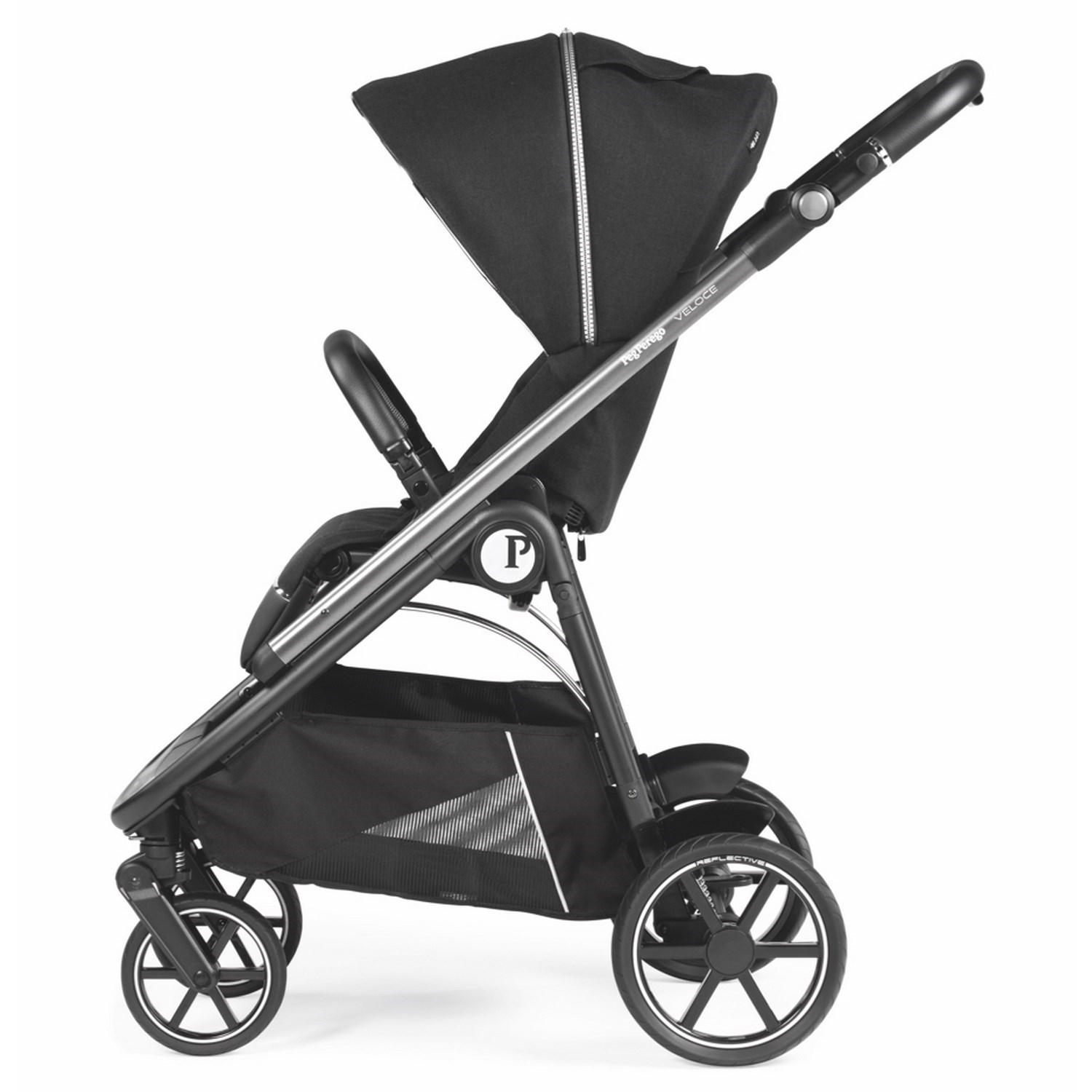 Peg Perego Veloce Travel Bebek Arabası Black Shine