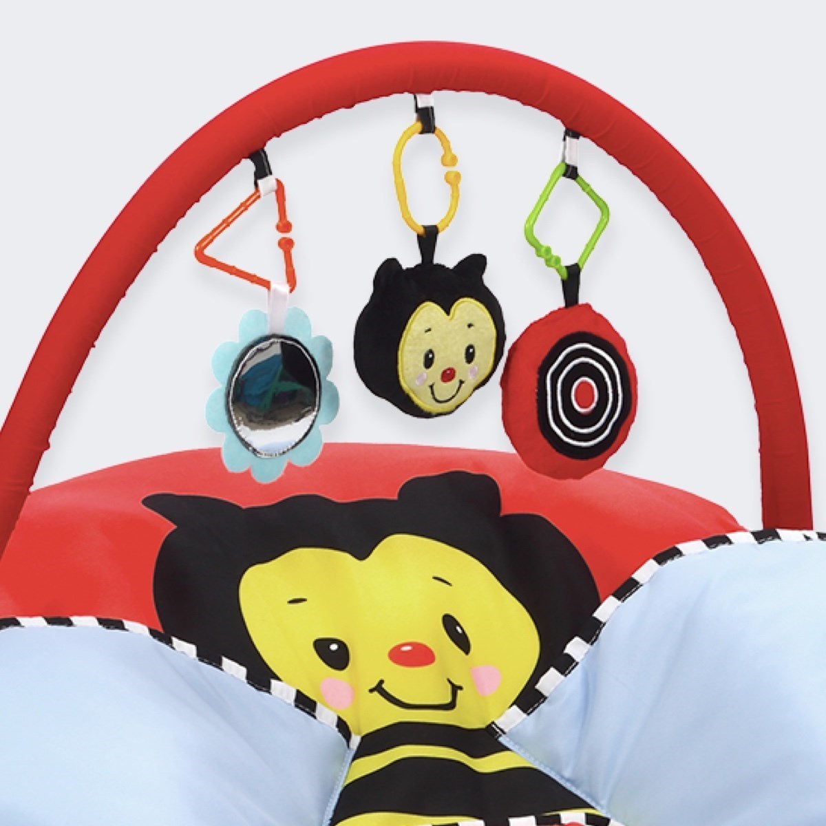 Kraft Little Bee Titreşimli Ana Kucağı Kırmızı-Mavi