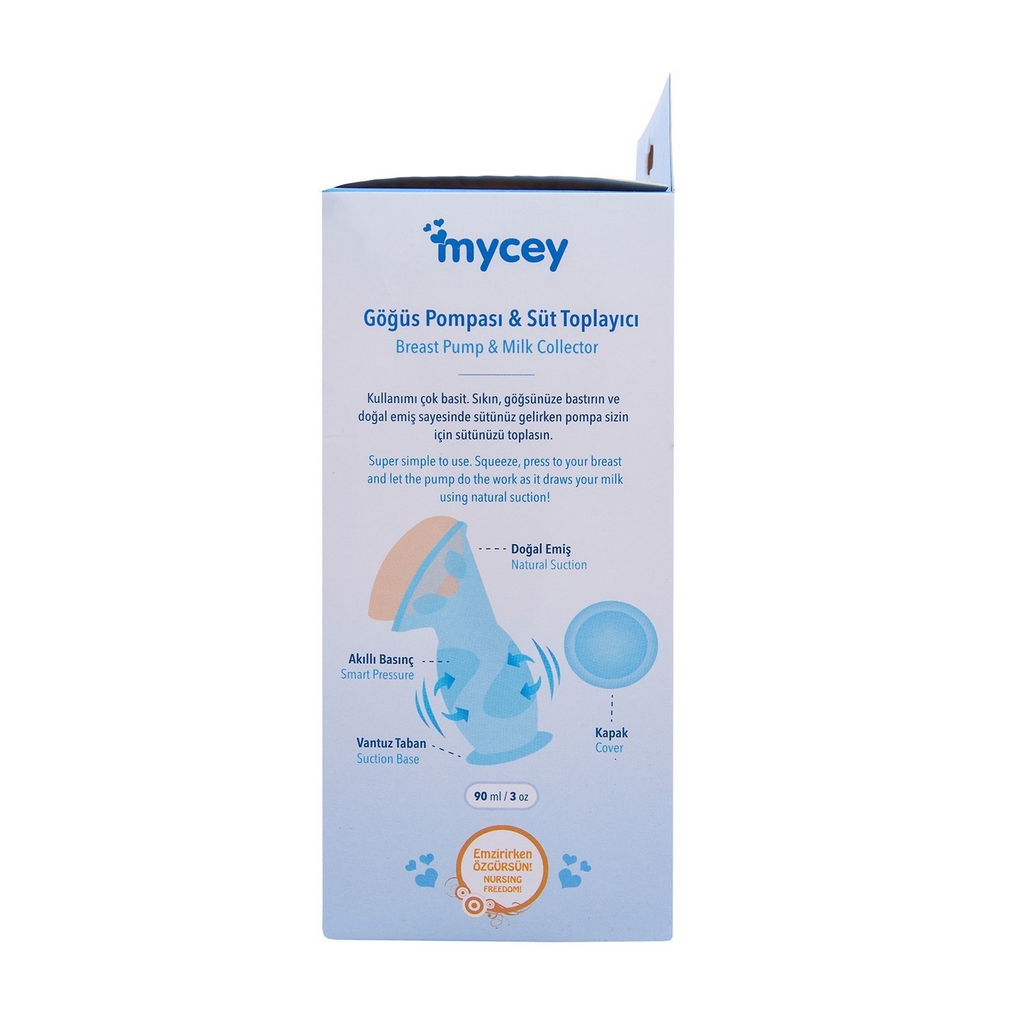 Mycey Gögüs Pompası ve Süt Toplayıcı 8029 