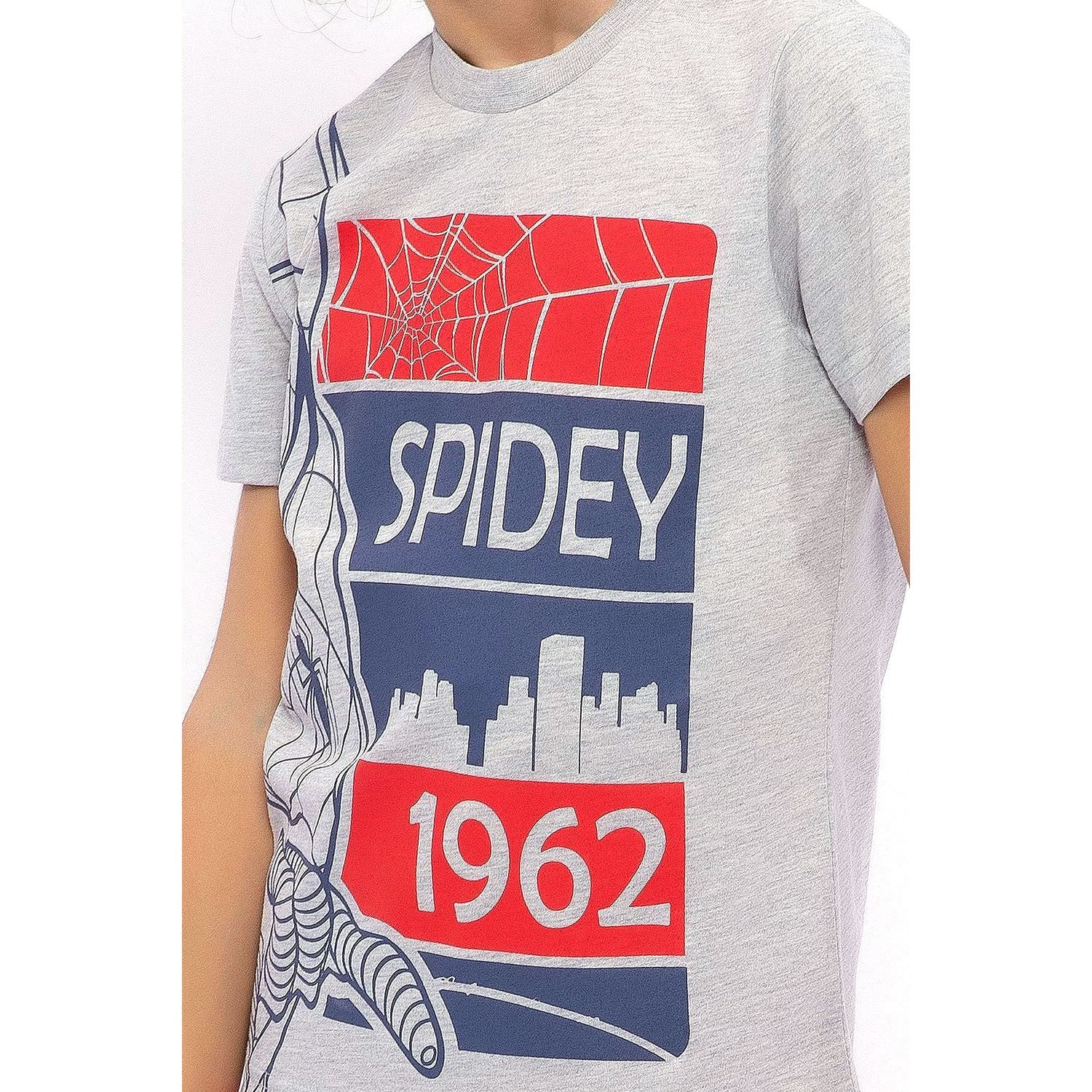 Spider-Man Erkek Çocuk Bermuda Takımı D4668-3 Grimelanj