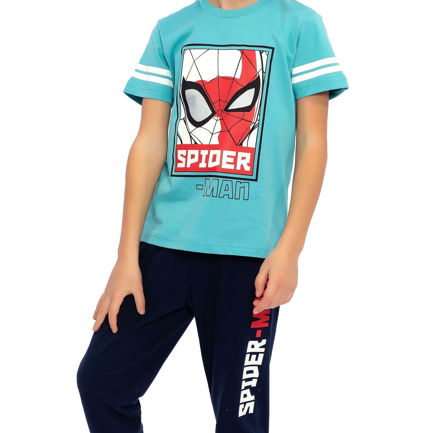 Spider-Man 2'li Erkek Çocuk Takımı D4671-3 Cam Göbeği
