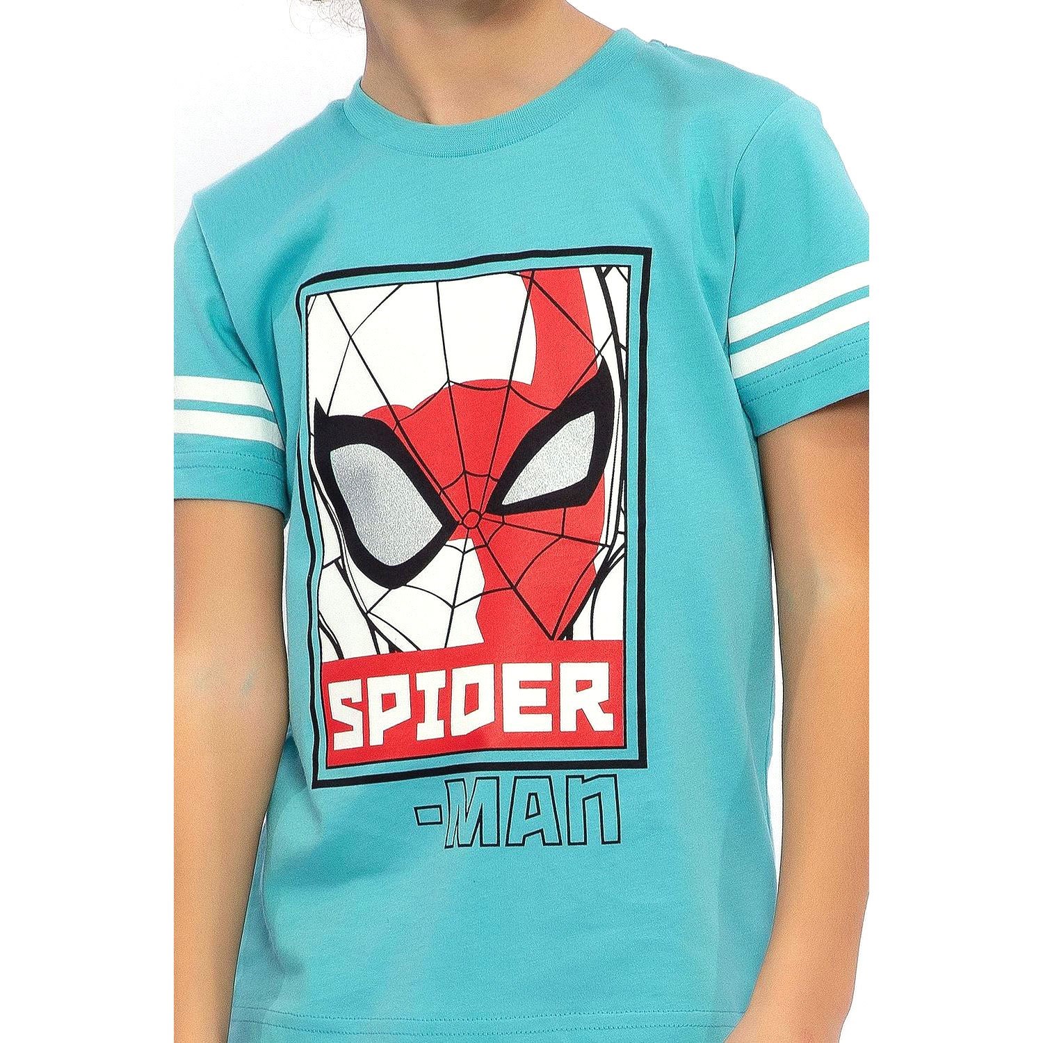 Spider-Man 2'li Erkek Çocuk Takımı D4671-3 Cam Göbeği