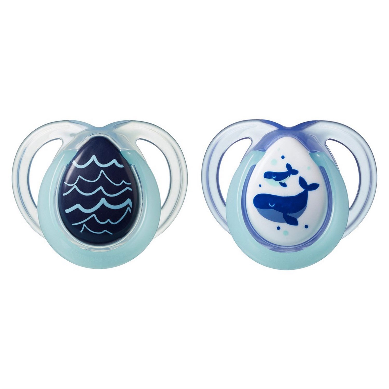 Tommee Tippee Night Time 2'li Gece Emziği 0-6 Ay Turkuaz