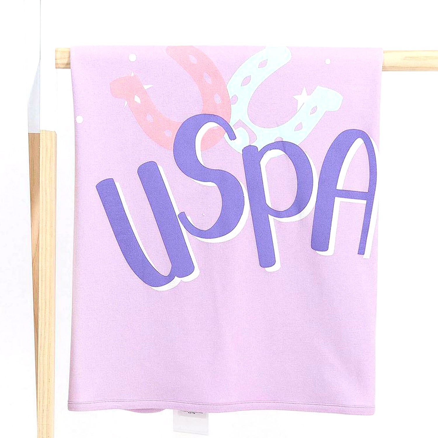 U.S. Polo Assn Bebek Battaniyesi 78x75 Cm USB573 Lila