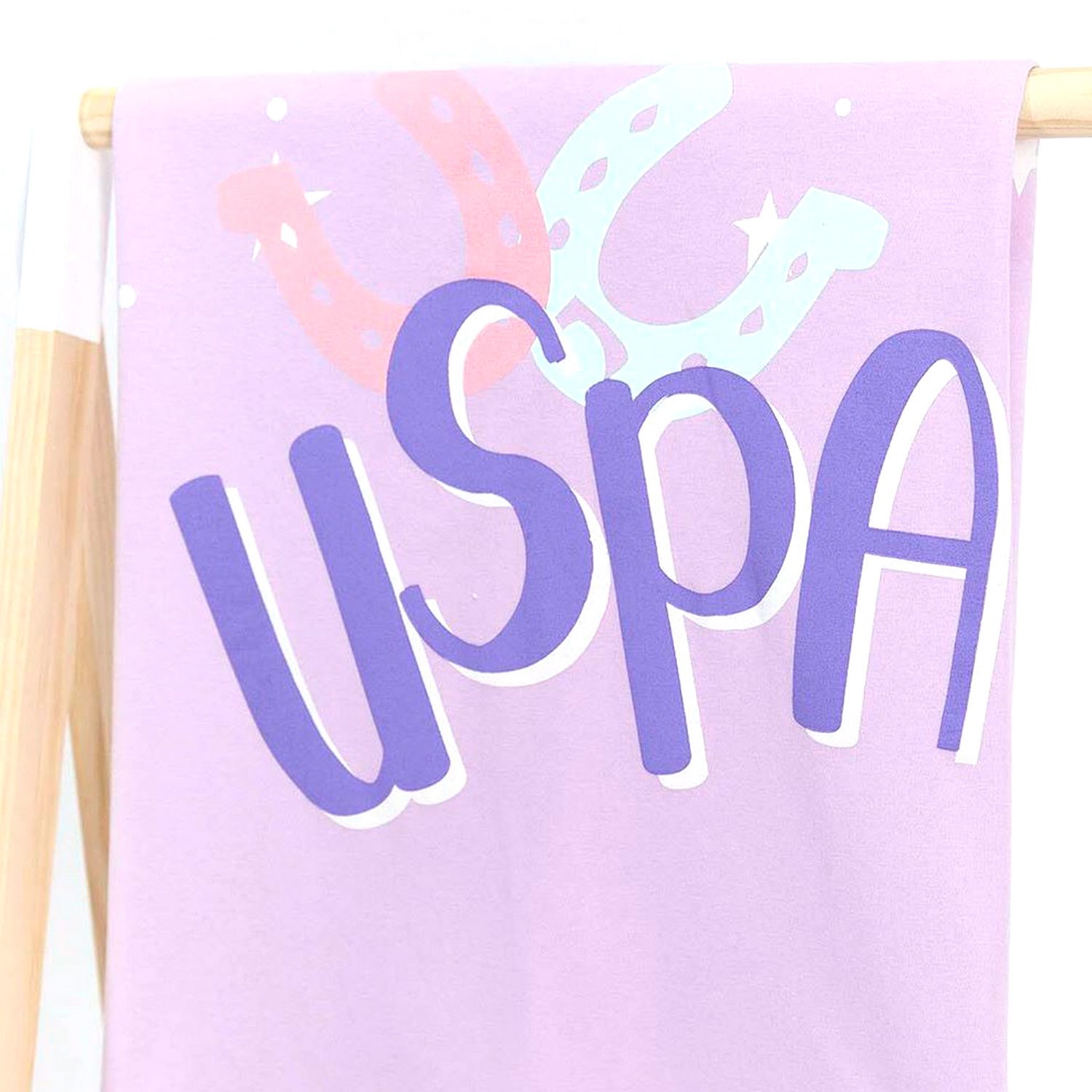 U.S. Polo Assn Bebek Battaniyesi 78x75 Cm USB573 Lila
