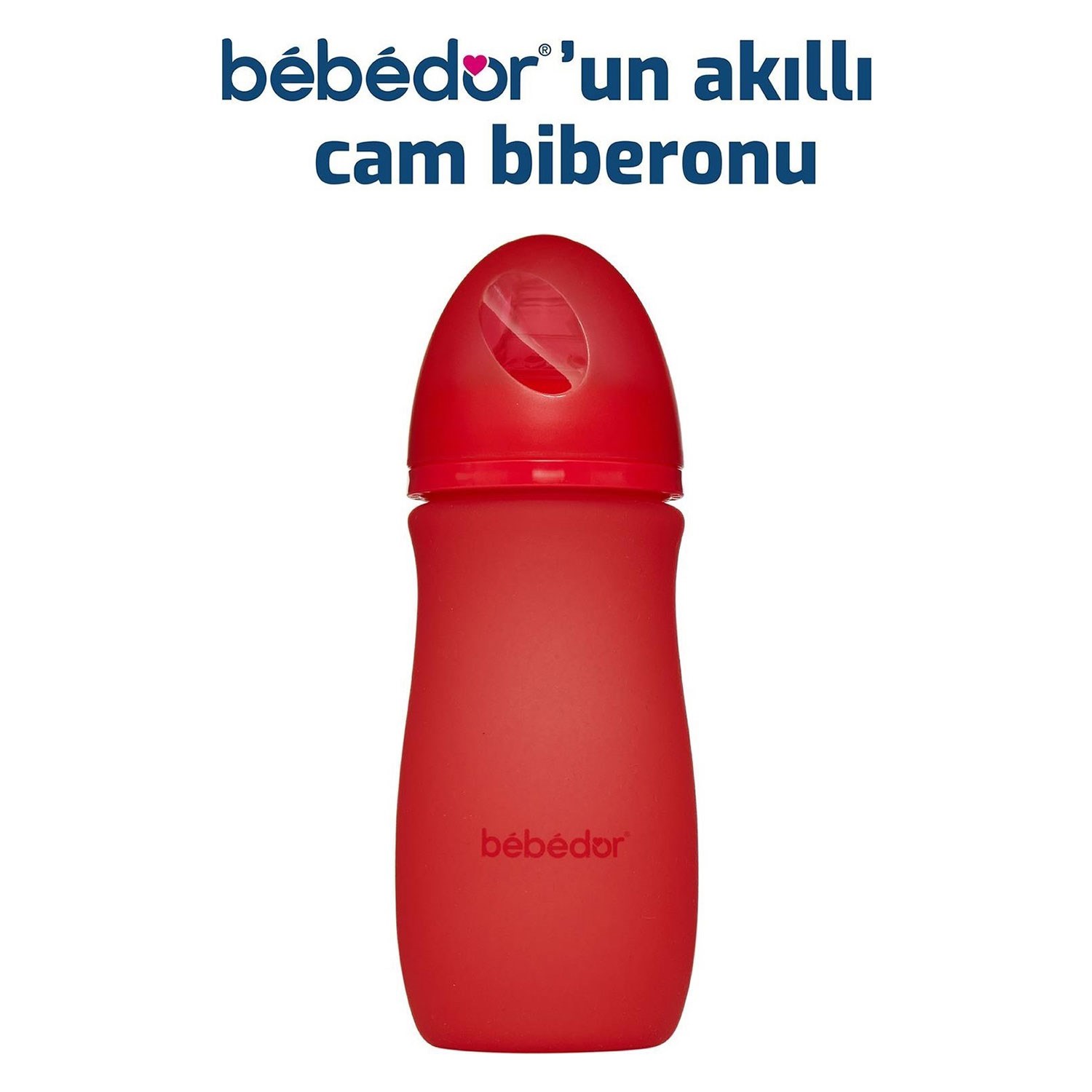 Bebedor Isıya Duyarlı Renk Değiştiren Cam Biberon 260 Ml 0+ Ay 