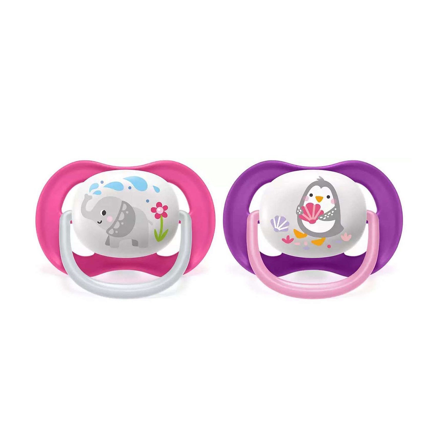 Philips Avent Ultra Air Emzik 6-18 Ay SCF080-08 Pembe-Mor
