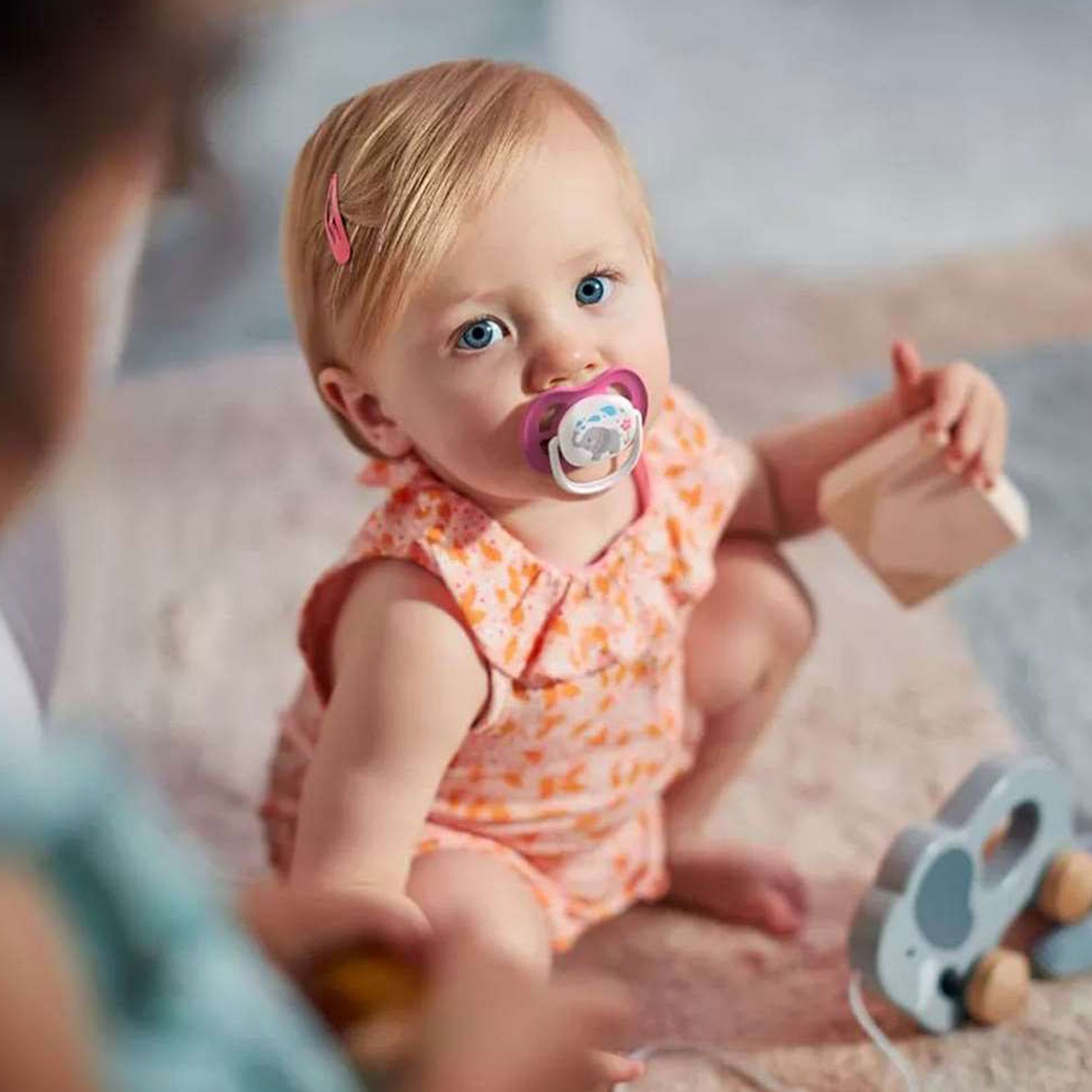Philips Avent Ultra Air Emzik 6-18 Ay SCF080-08 Pembe-Mor