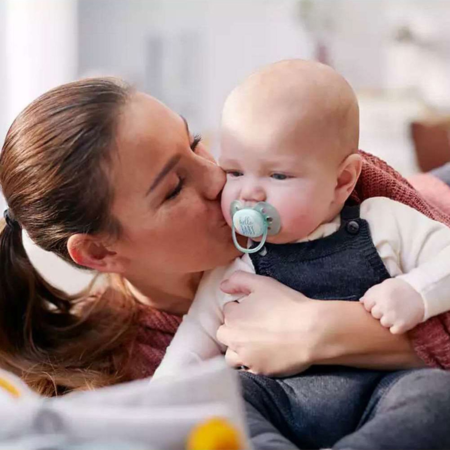 Philips Avent Ultra Soft Emzik 0-6 Ay SCF222-01 Mavi-Turkuaz