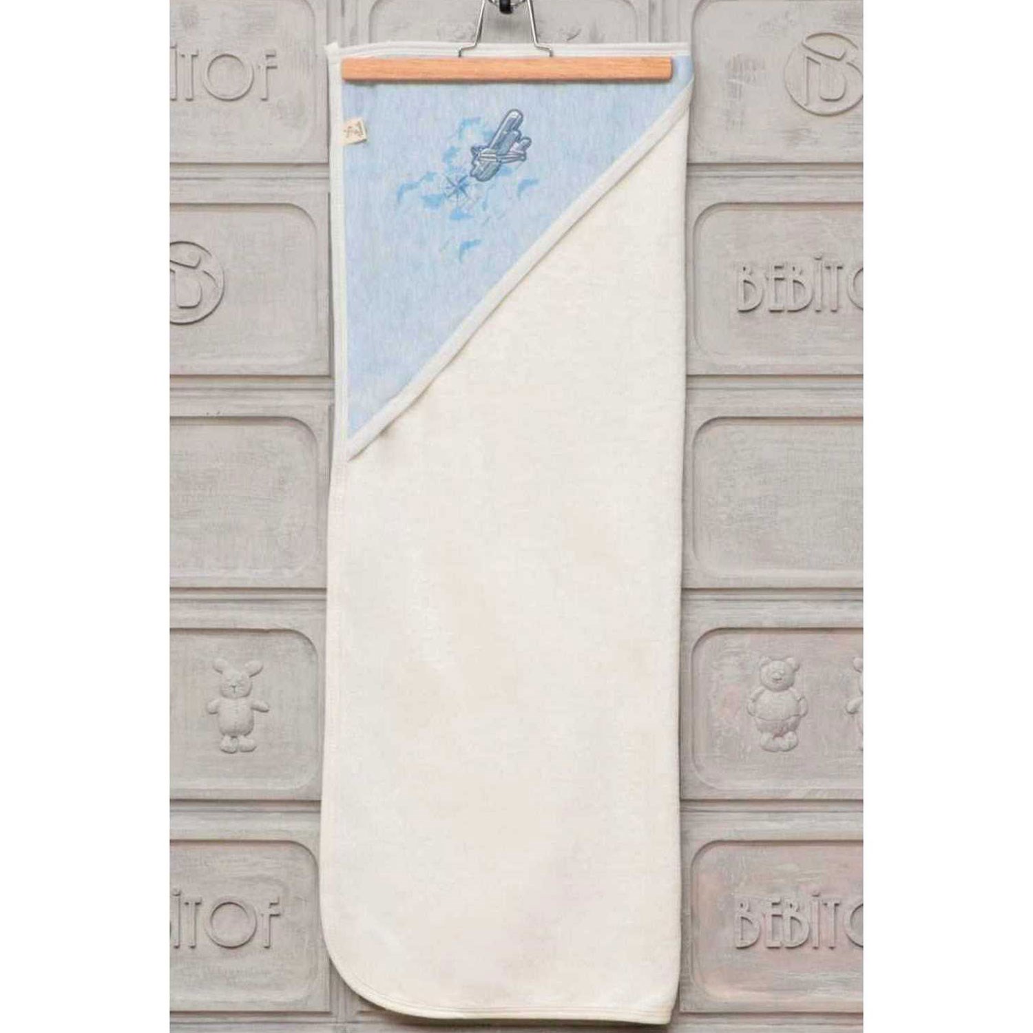 Vivala Bebek Banyo Havlusu 87x90 Cm 48005 Mavi
