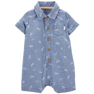 Carter's Bebek Kısa Tulum 1N071910 Mavi