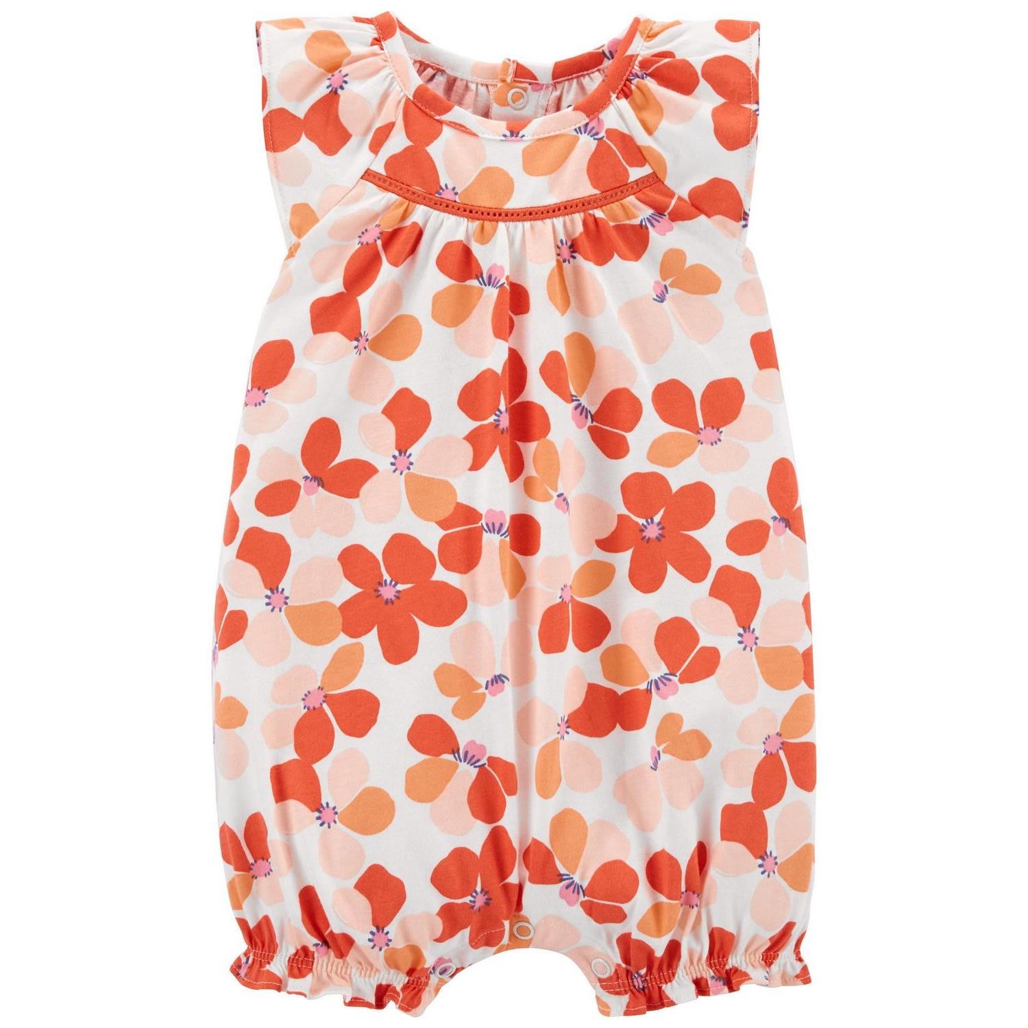 Carter's Bebek Askılı Tulum 1N073210 Turuncu