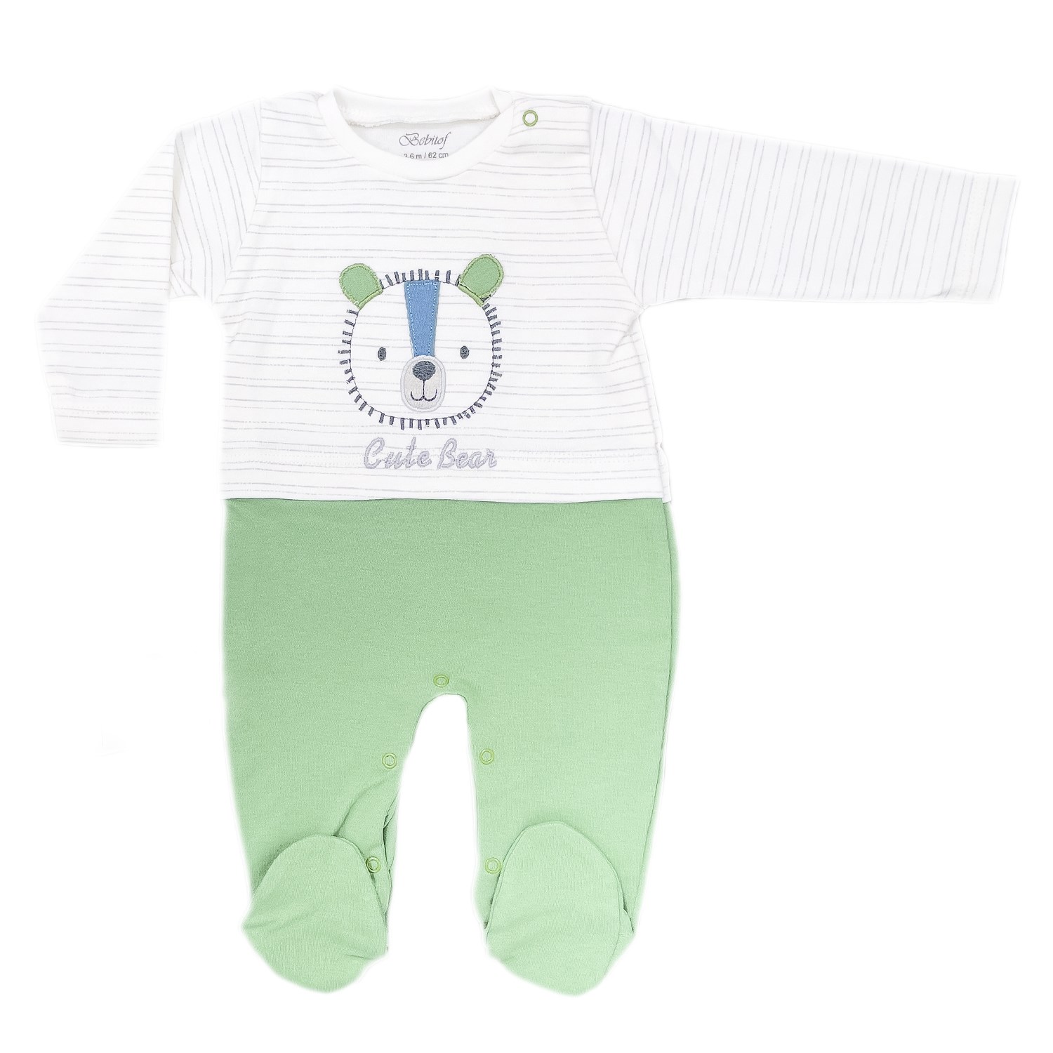Bebitof Lion Bebek Tulumu 70193 Yeşil