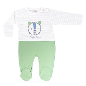 Bebitof Lion Bebek Tulumu 70193 Yeşil