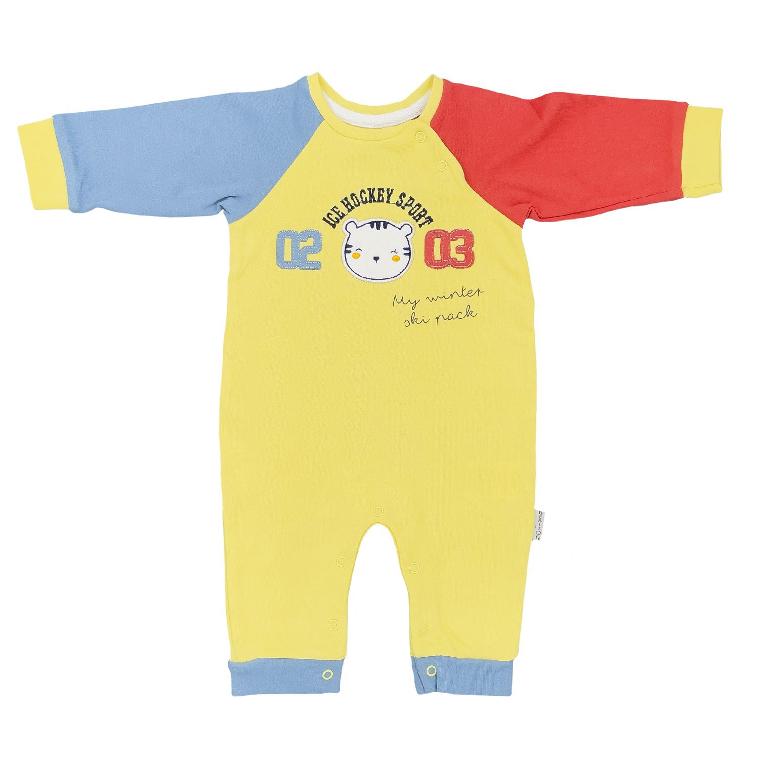 Bebitof Sportif Kaplan Bebek Tulumu 70192 Sarı