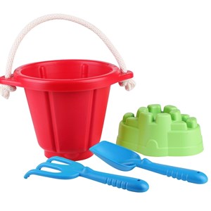 Let's Be Child Kum ve Plaj Oyun Seti 18+ Ay 30836 Kırmızı