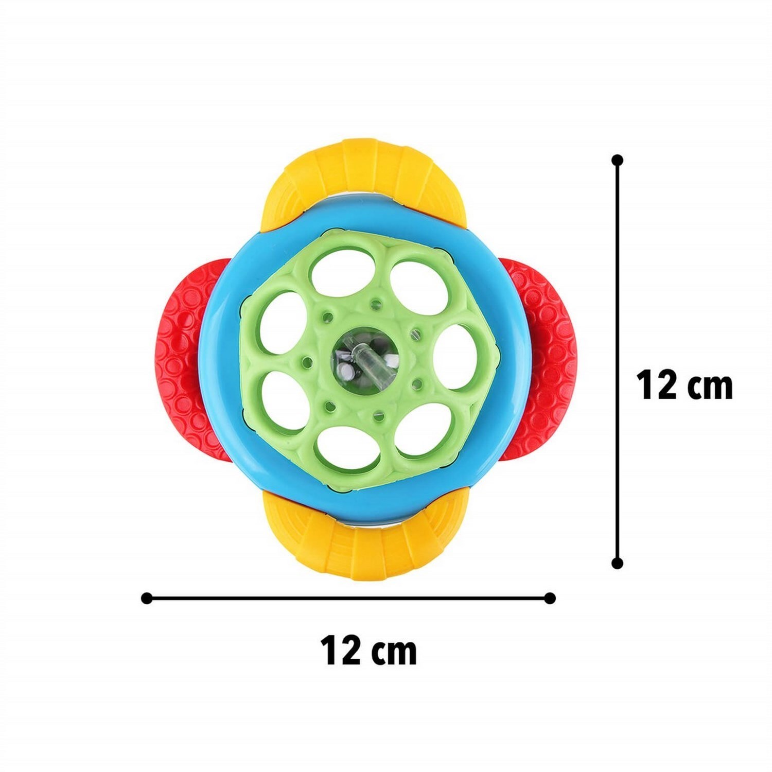 Let's Be Child Ufo Diş Kaşıyıcı ve Çıngırak 0+ Ay 30800 Çok Renkli