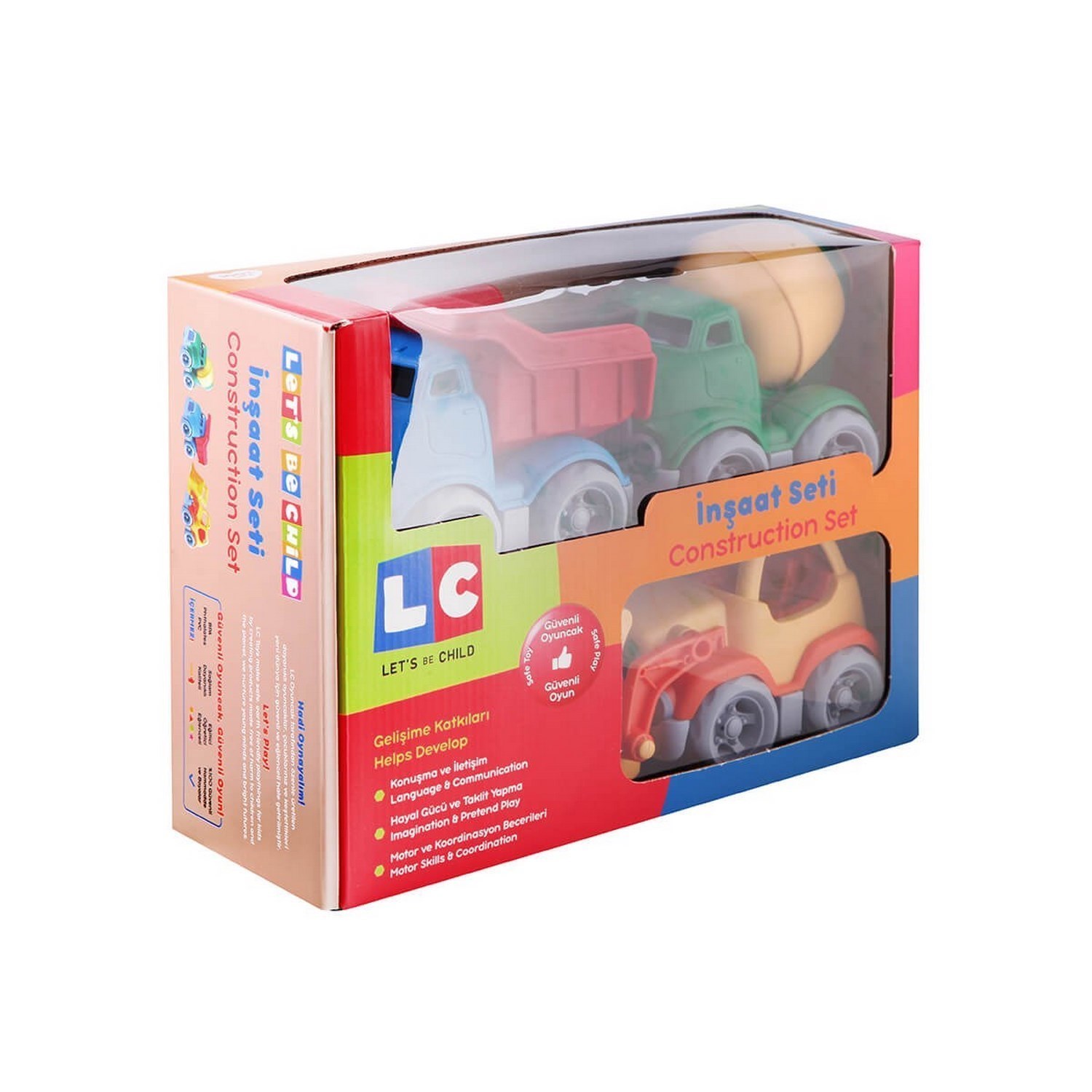 Let's Be Child İnşaat Seti 18+ Ay 30856 Çok Renkli