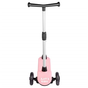 Let's Be Child Ride Işıklı ve 3 Tekerlekli Scooter 3+ Yaş Pembe