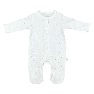 Bimini Newborn Bebek Tulumu 60591 Ekru-Puantiyeli