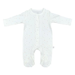 Bimini Newborn Bebek Tulumu 60591 Ekru-Puantiyeli