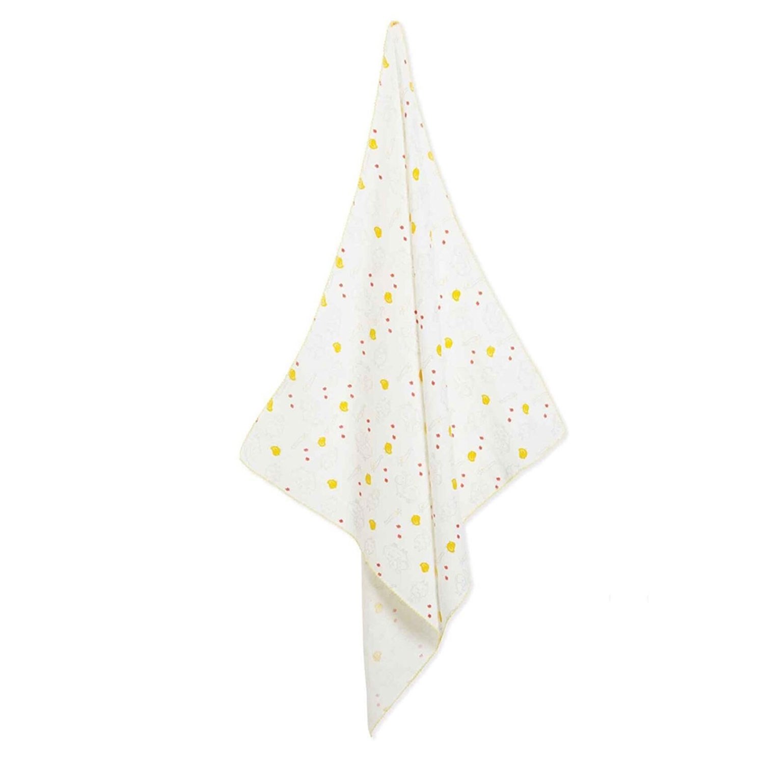 Biorganic Müslin Bebek Battaniye 86x124 Cm 64535 Sarı-Grimelanj