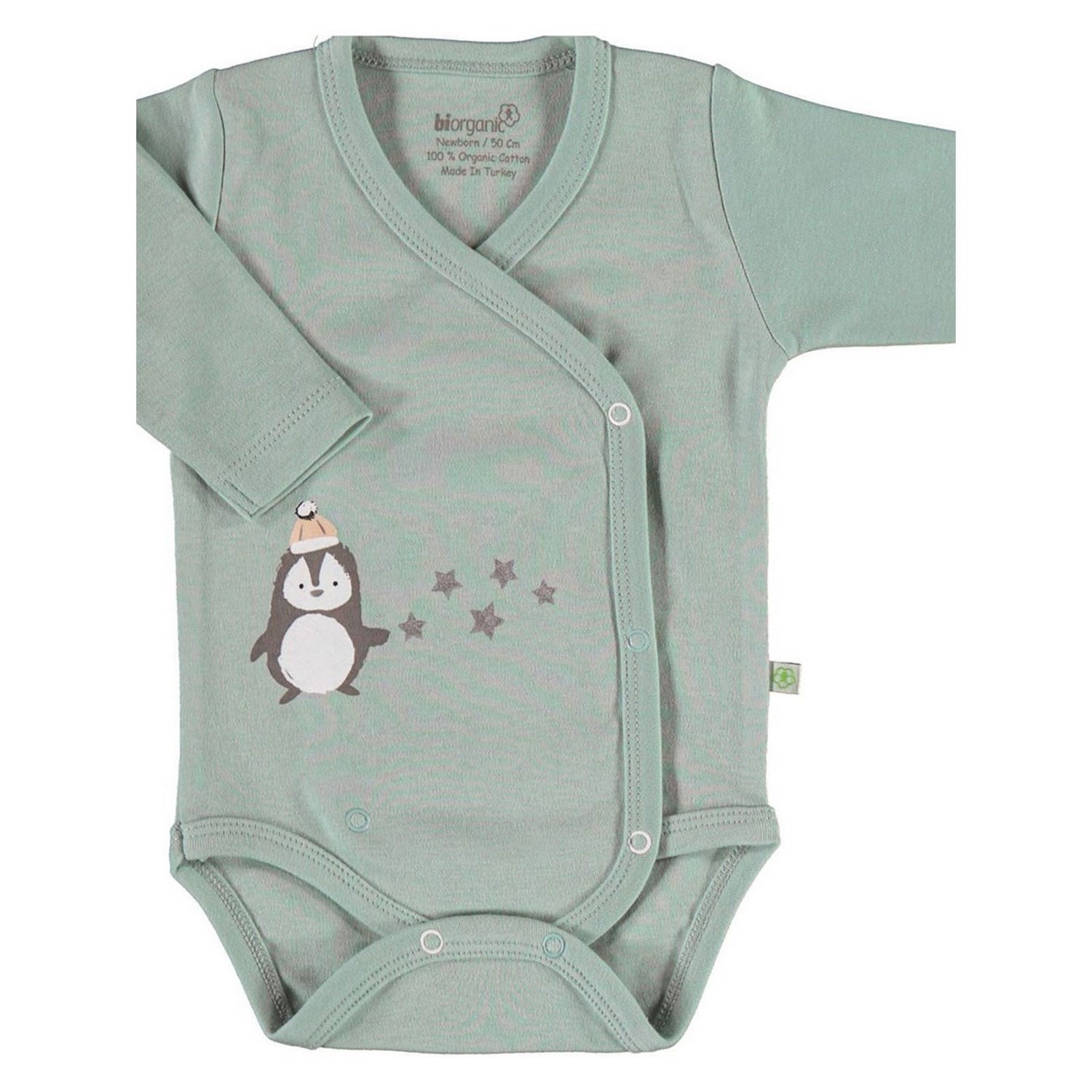 Biorganic Frozen Penguins 2'li Bebek Takımı 56846 Nil-Ekru