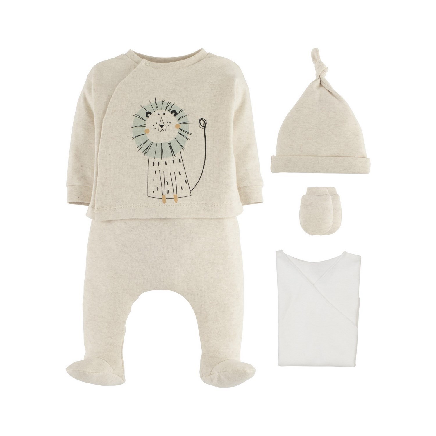 İdil Baby Bebek Zıbın Takımı 15600 Baskılı