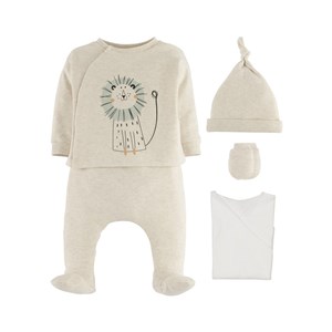 İdil Baby Bebek Zıbın Takımı 15600 Baskılı