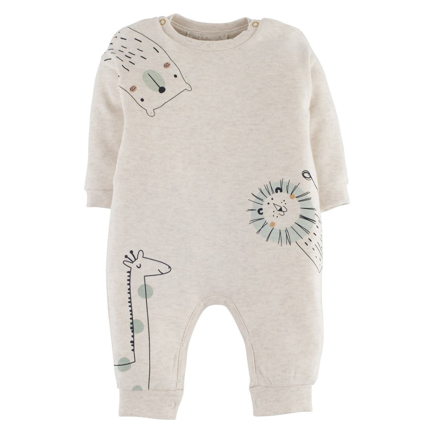 İdil Baby Bebek Tulum 15602 Baskılı