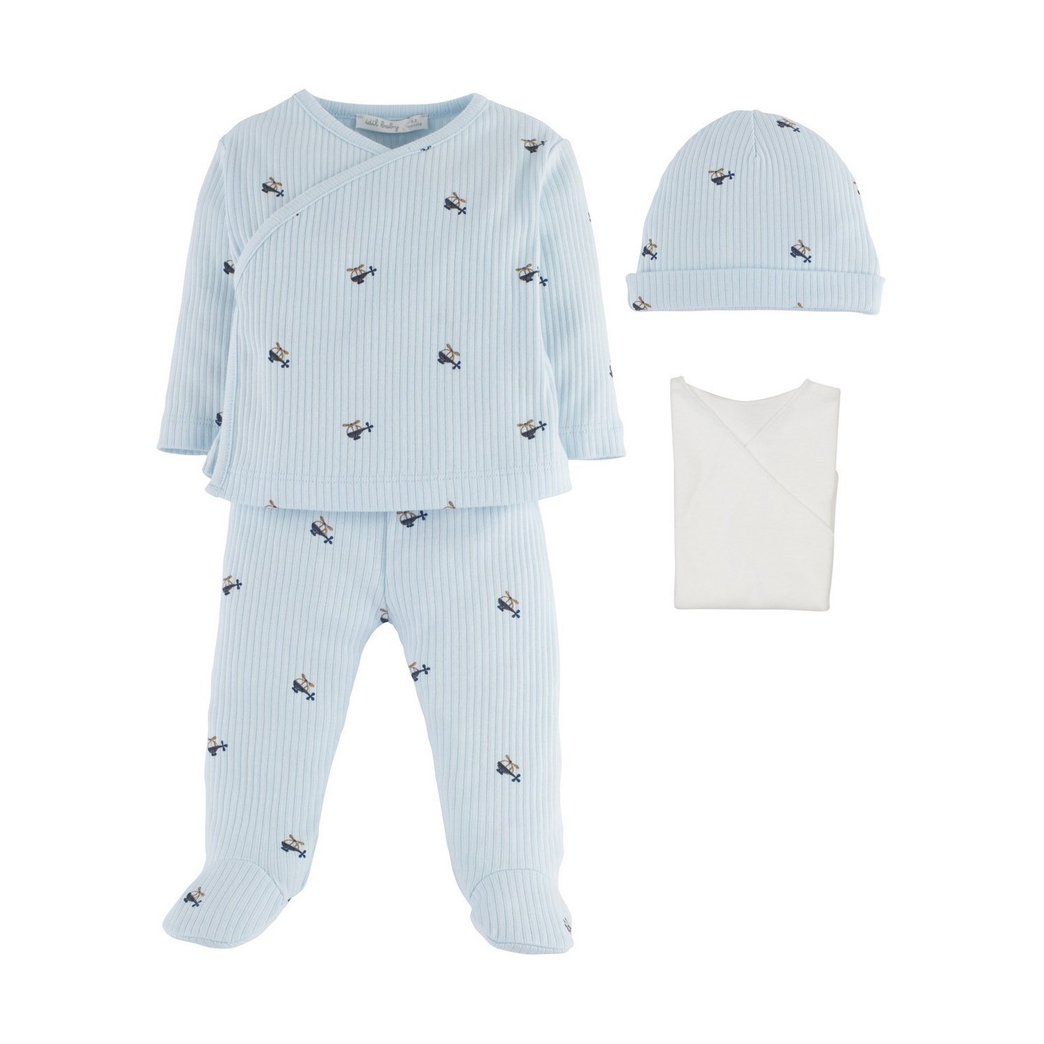 İdil Baby Bebek Zıbın Takımı 15691 Baskılı