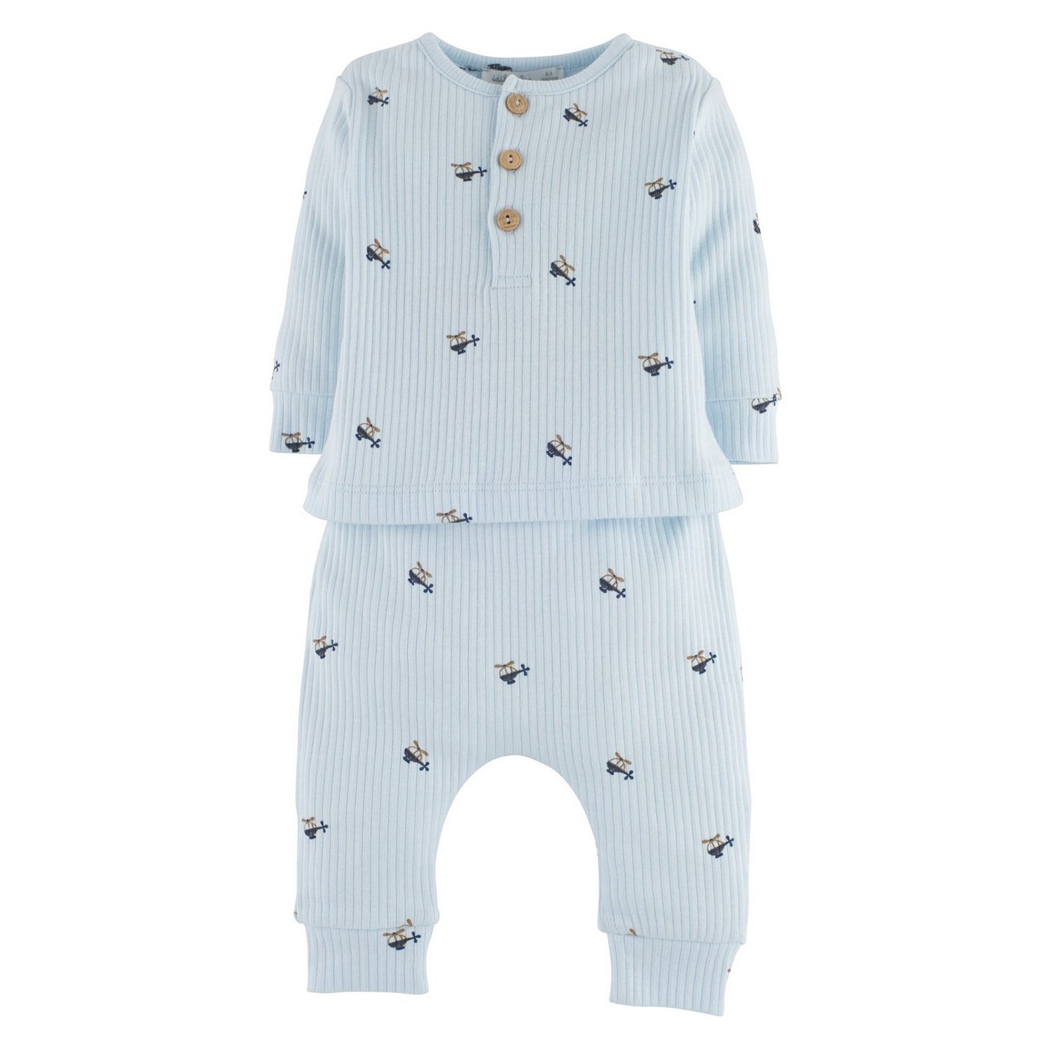 İdil Baby 2'li Bebek Takım 15689 Baskılı