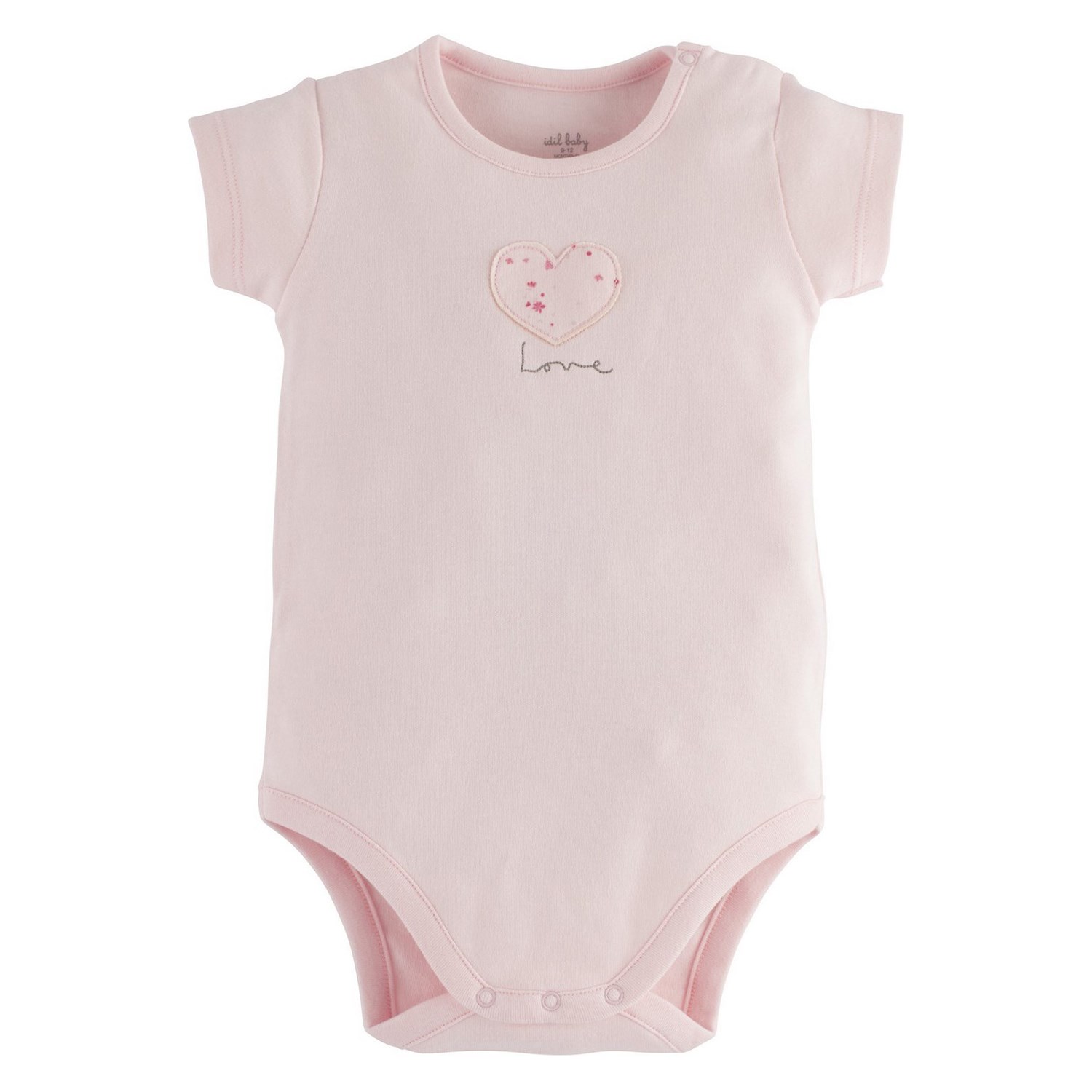 İdil Baby Bebek Body 15678 Somon