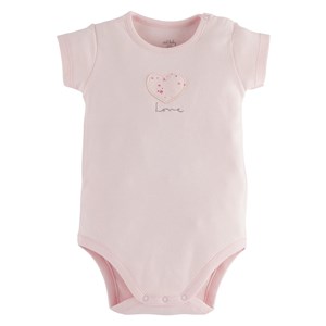 İdil Baby Bebek Body 15678 Somon