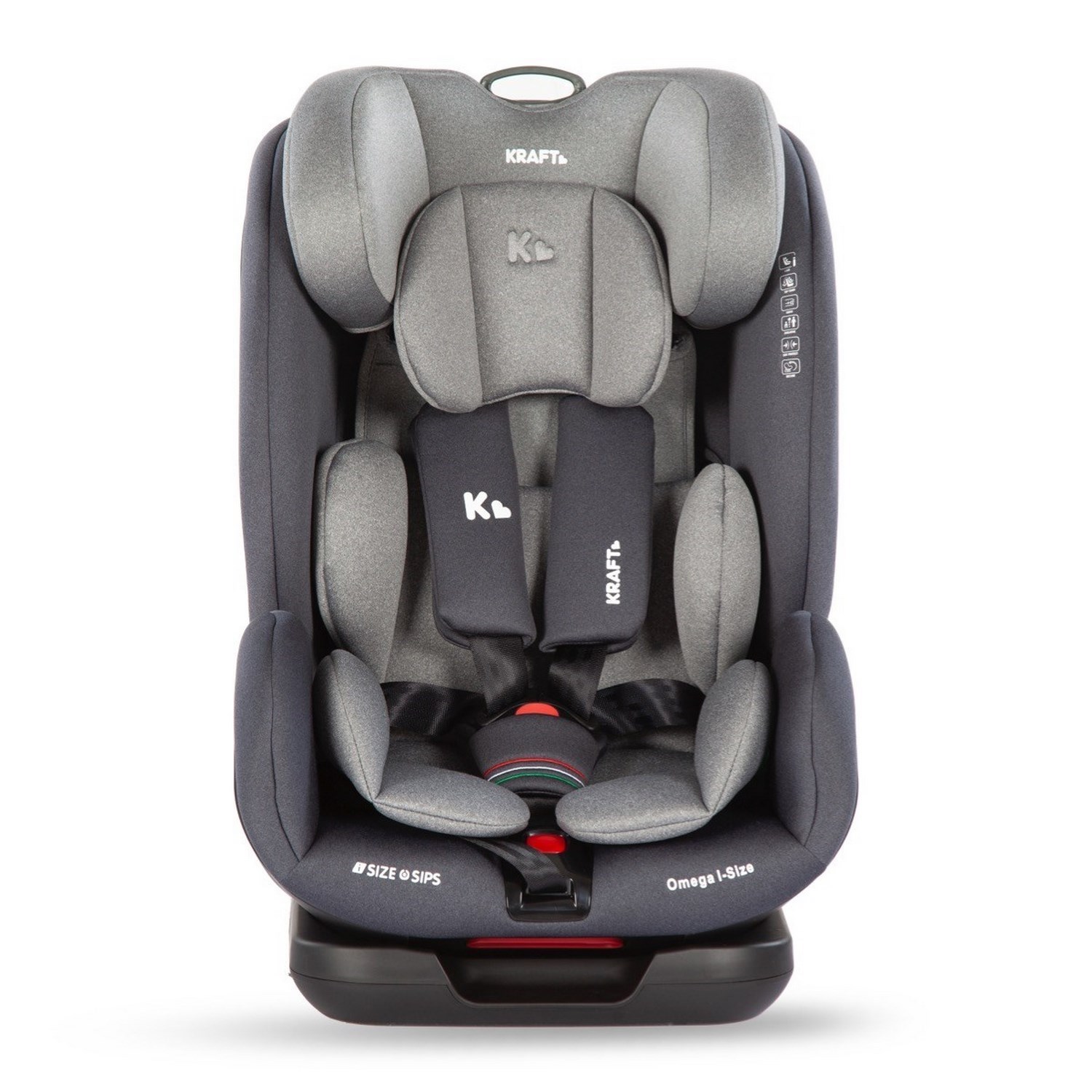 Kraft Omega I-Size Oto Koltuğu 9-36 kg Light Grey