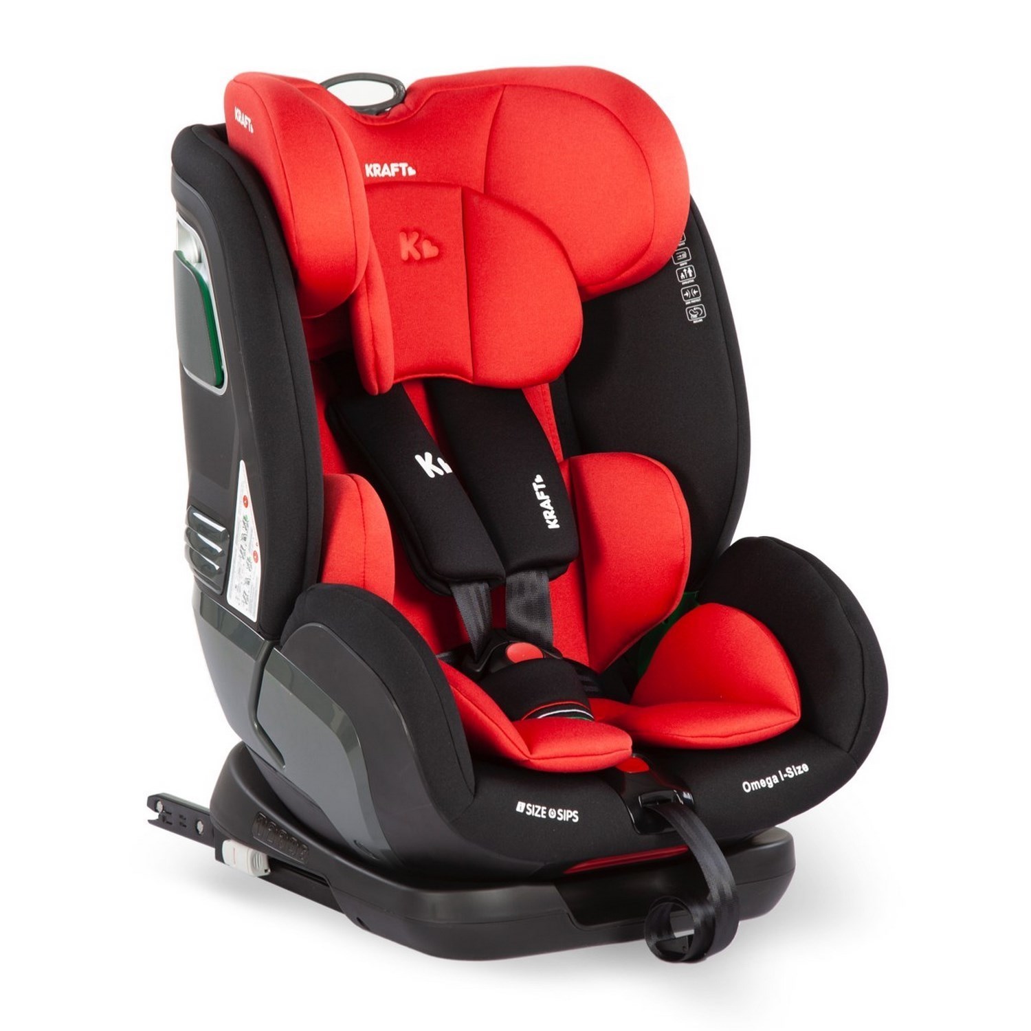 Kraft Omega I-Size Oto Koltuğu 9-36 kg Red