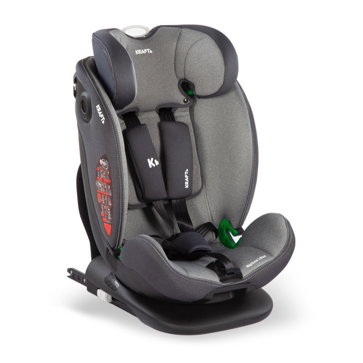 Kraft Neptune I-Size Oto Koltuğu 0-36 kg Light Grey