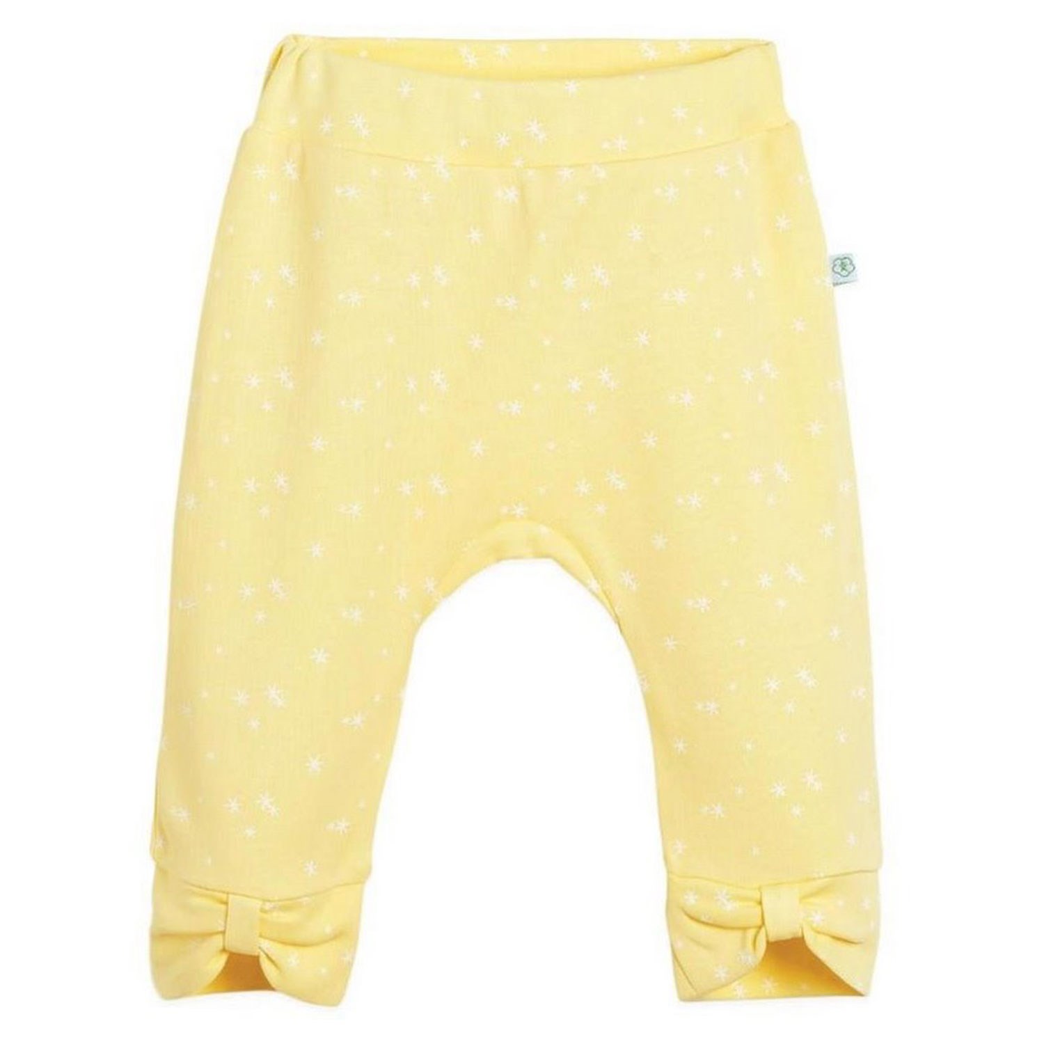 Biorganic Fly Dandelions Patiksiz Bebek Pantolonu 57731 Sarı