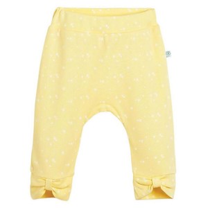 Biorganic Fly Dandelions Patiksiz Bebek Pantolonu 57731 Sarı