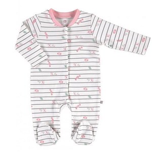 Bibaby Sweet Life Newborn Bebek Tulumu 60549 Pembe-Lacivert